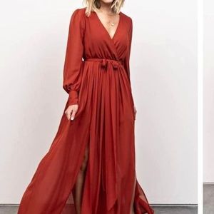 Baltic Born Celine Maxi in Rust Size Medium
